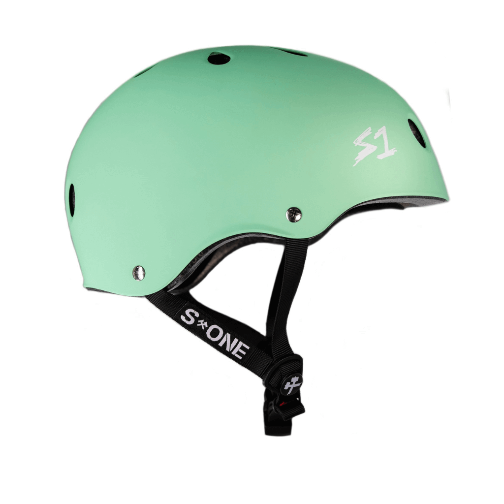 S1 Matte Mint Green Helmet |SAFETY GEAR |$79.99 |TSP The Shop | S1 Matte Mint Green Helmet | The Shop Pro Scooter Lab