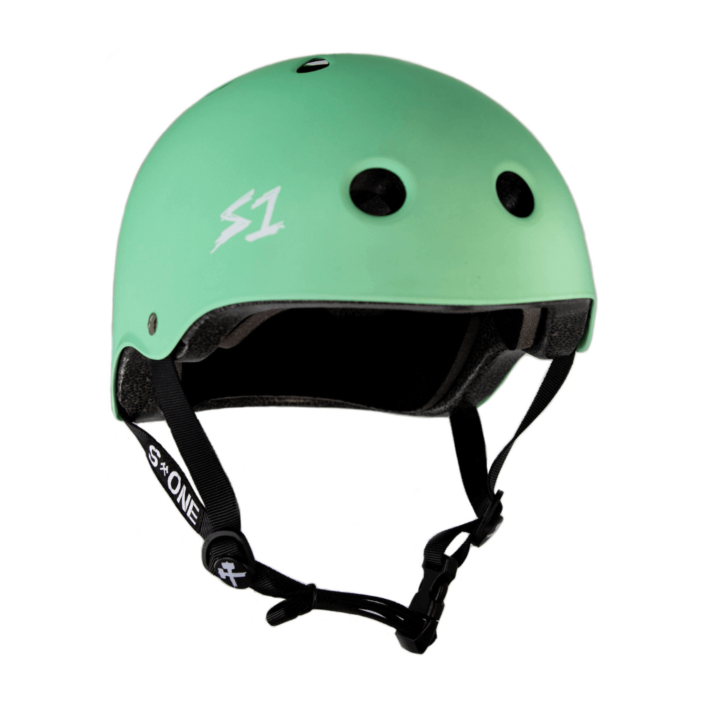 S1 Matte Mint Green Helmet |SAFETY GEAR |$79.99 |TSP The Shop | S1 Matte Mint Green Helmet | The Shop Pro Scooter Lab