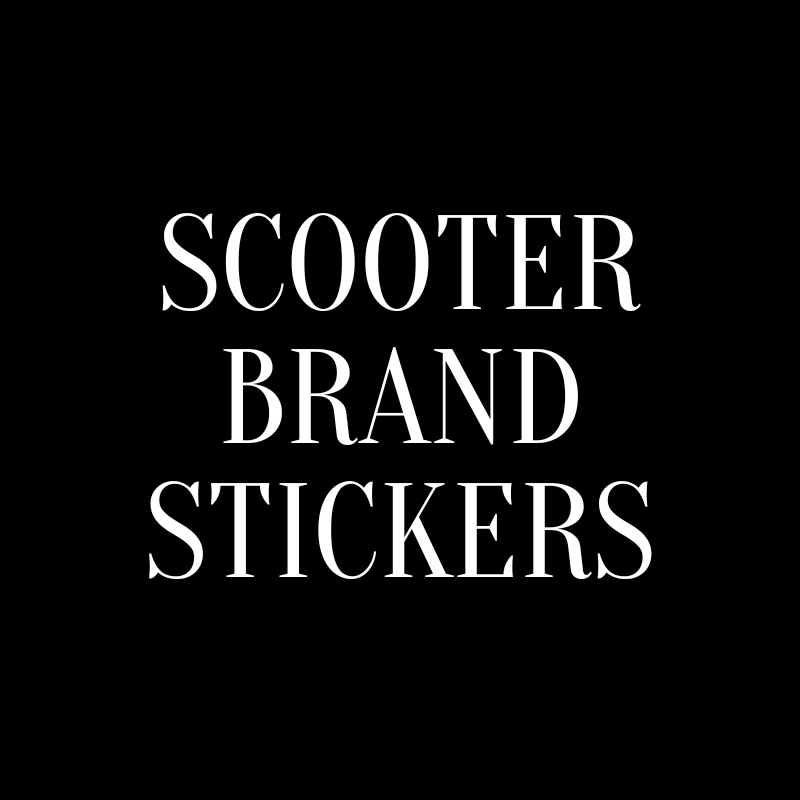 Scooter Brand Stickers