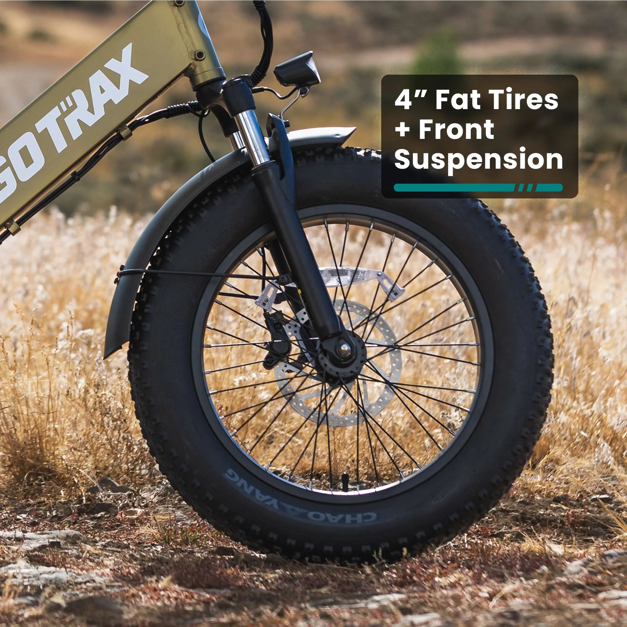 Gotrax F3 Fat Tire Folding E-Bike 2.0