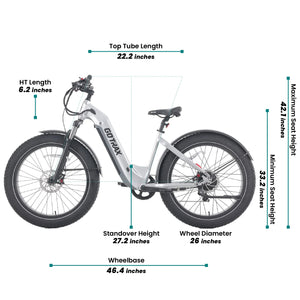 Gotrax Tundra Fat Tire E-Bike