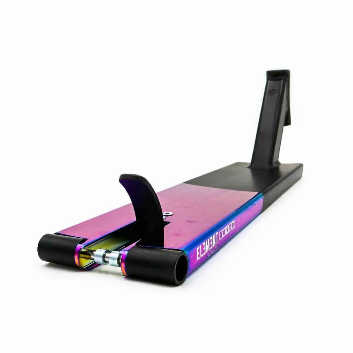 Drone 5" Element Deck Black/NeoChrome |DECK |$135.00 |TSP The Shop | Drone Element 5" Black and Neo Chrome Deck | Pro Scooter Lab