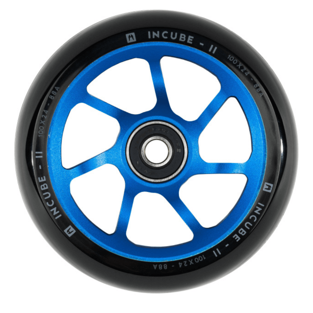 ETHIC WHEELS 100mm / Blue Ethic Incube V2 "8 STD" Wheels