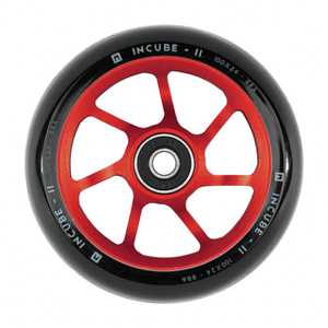 ETHIC WHEELS 100mm / Red Ethic Incube V2 "8 STD" Wheels