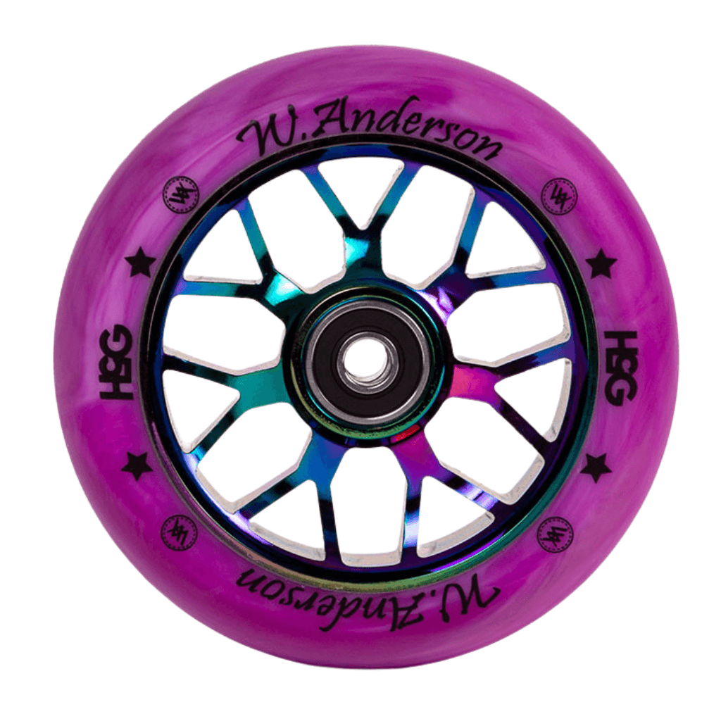 H5G Wyatt Anderson 110mm Signature Wheels |WHEELS |$69.99 |TSP The Shop | H5G Wyatt Anderson Signature Wheels | The Shop Pro Scooter Lab