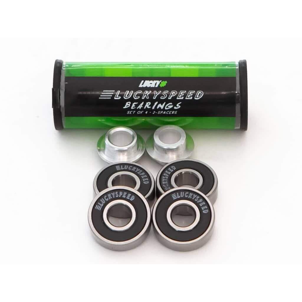 LuckySpeed Wheel Bearings and Spacer Set |BEARINGS |$11.95 |TSP The Shop | LuckySpeed Wheel Bearings and Spacer Set | Pro Scooter Lab