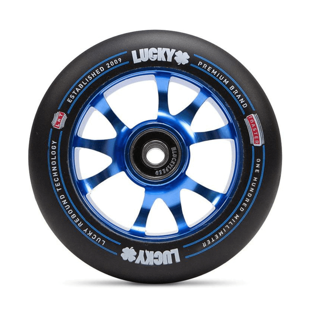 Lucky Toaster 100mm Wheels |WHEELS |$40.00 |TSP The Shop | Lucky Toaster 100mm Wheels | The Shop Pro Scooter Lab