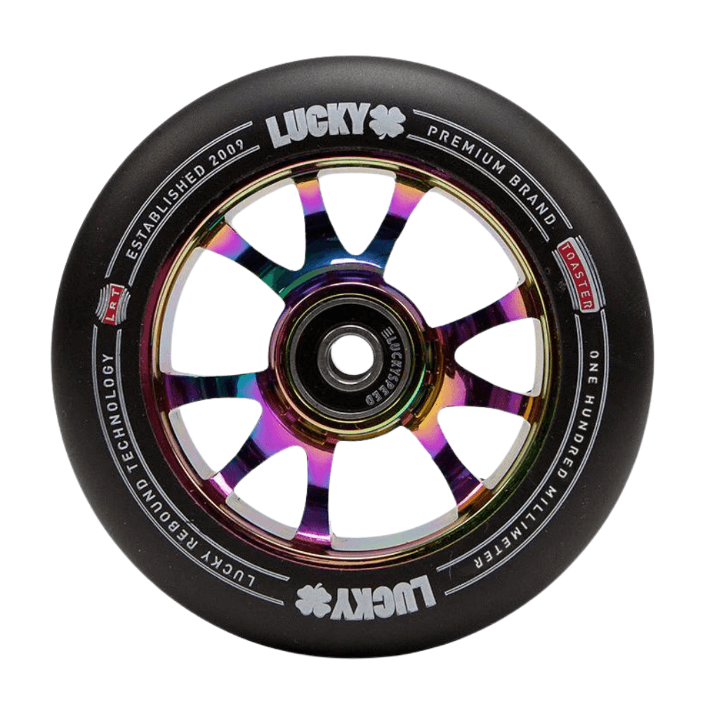 Lucky Toaster 100mm Wheels |WHEELS |$40.00 |TSP The Shop | Lucky Toaster 100mm Wheels | The Shop Pro Scooter Lab