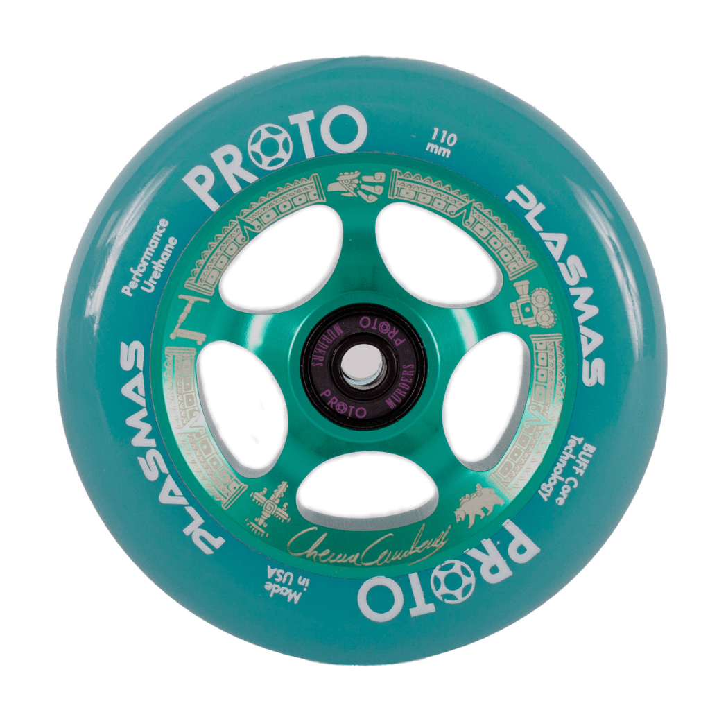 PROTO Relic" Plasma 110mm Wheels |WHEELS |$89.95 |TSP The Shop | Proto "Chema Cardenas" Wheels | Mexico's Finest Pro Scooter Rider