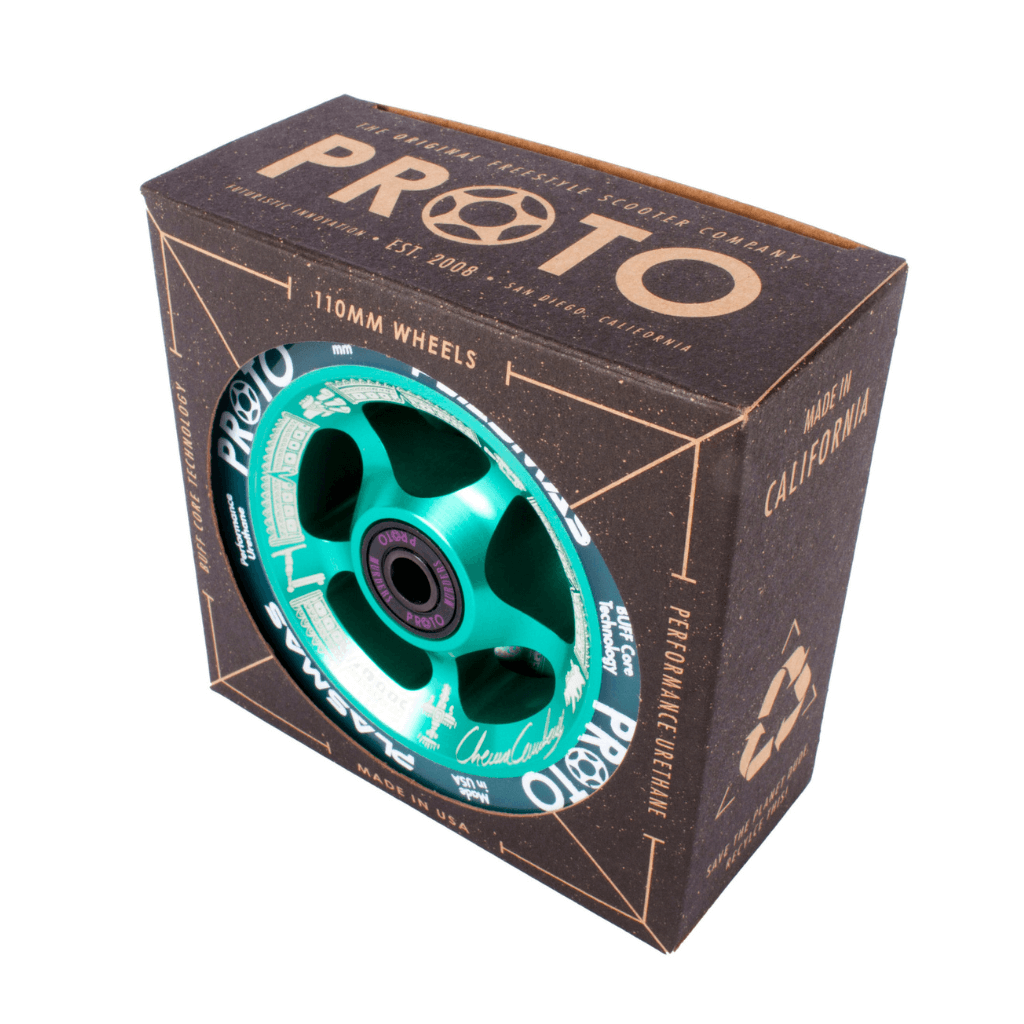 PROTO Relic" Plasma 110mm Wheels |WHEELS |$89.95 |TSP The Shop | Proto "Chema Cardenas" Wheels | Mexico's Finest Pro Scooter Rider