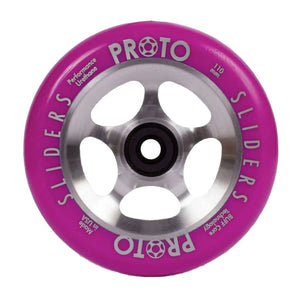PROTO WHEELS PROTO StarBright Sliders 110mm (Neon Purple on RAW)