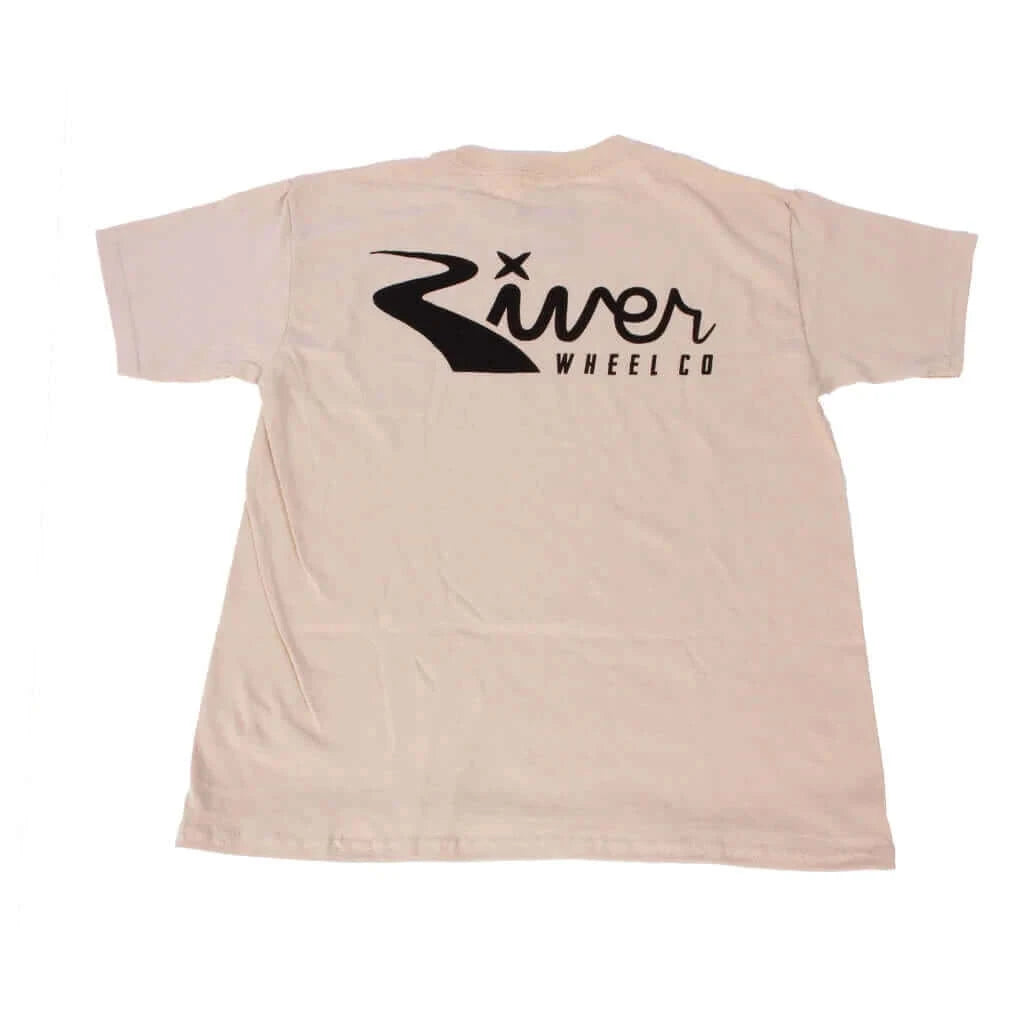 River Wheel Co. River Tan Shirt |Shirts |$24.95 |TSP The Shop | River Wheel Co. River Tan Shirt | Shop Your Favorite Pro Scooter Apparel