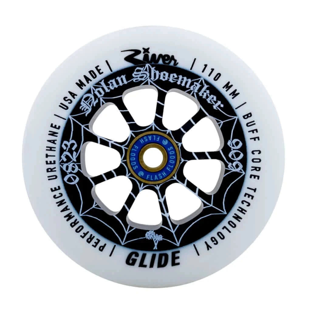 River Wheel Co. WHEELS River Wheel Co – “Cali” Glides Nolan Shoemaker Signature White on Black