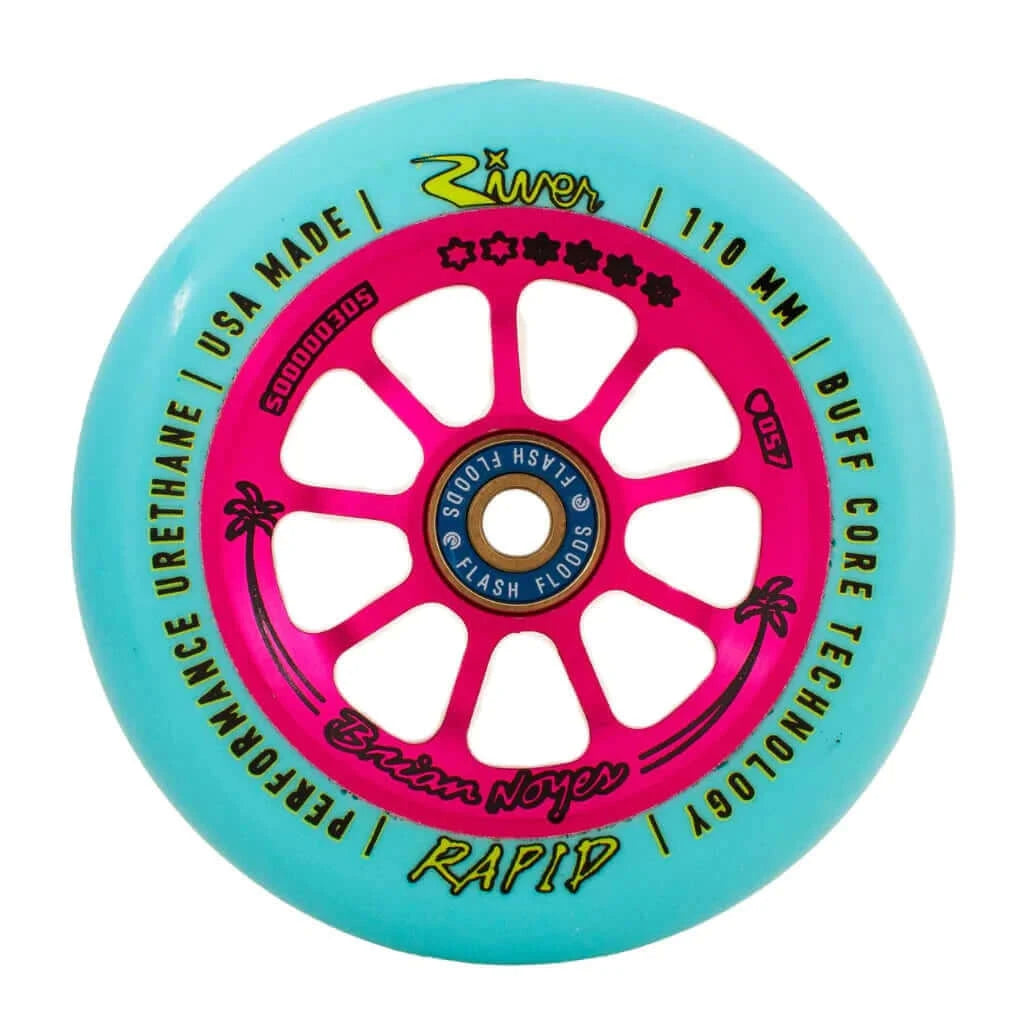 River Wheel Co. "Florida Man" Rapids |WHEELS |$94.95 |TSP The Shop | River Wheel Co. "Florida Man" Rapids | 110mm Wheels | Pro Scooter Lab