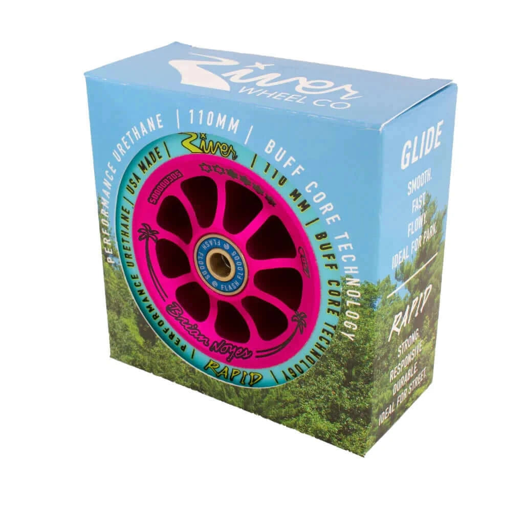 River Wheel Co. "Florida Man" Rapids |WHEELS |$94.95 |TSP The Shop | River Wheel Co. "Florida Man" Rapids | 110mm Wheels | Pro Scooter Lab
