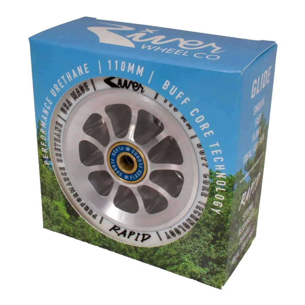 River Wheel Co. Natural "Blizzard" Rapids |Wheels |$89.95 |TSP The Shop | River Wheel Co. Natural "Blizzard" Rapids | USA Made Pro Scooter Wheels