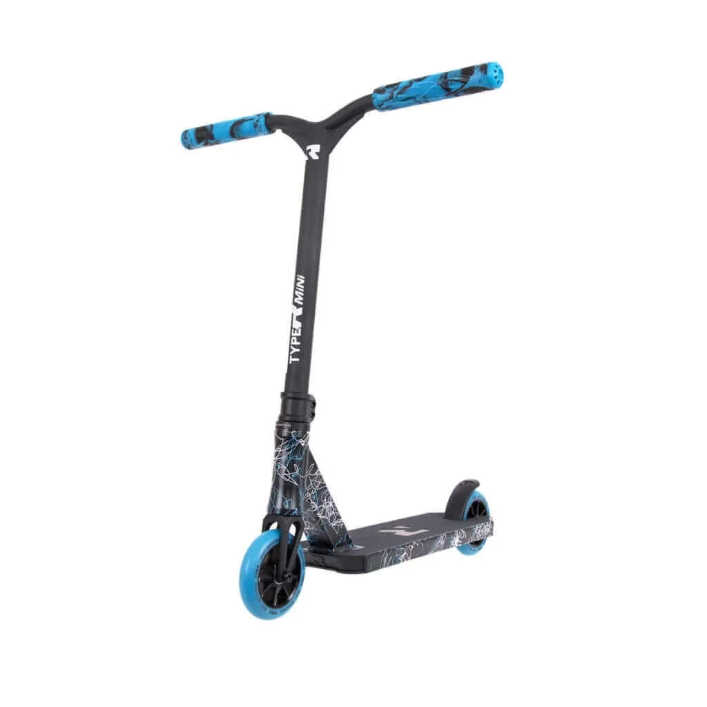 Root Industries COMPLETE SCOOTERS Blue Splatter Root Industries - Type R Mini Complete