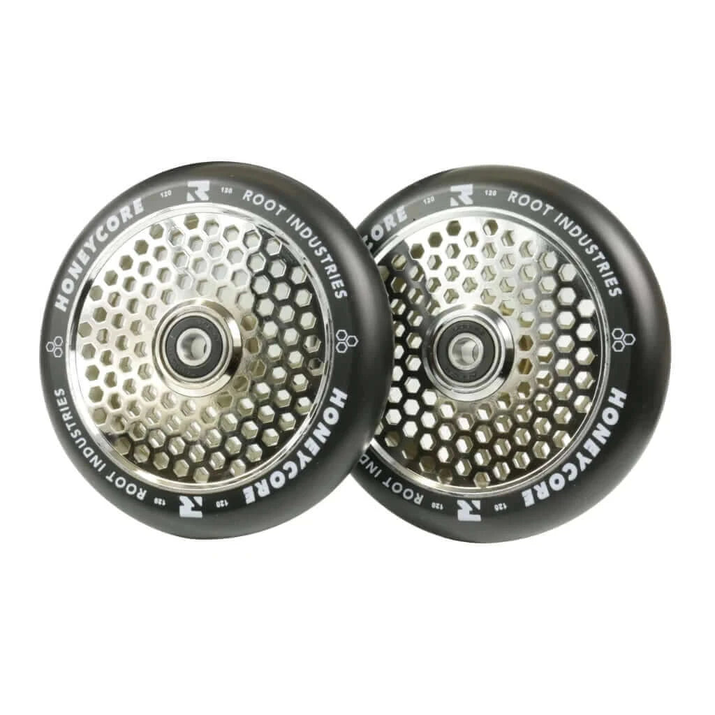 Root Industries Honeycore 120mm Wheels |WHEELS |$79.95 |TSP The Shop | Root Industries Honeycore 120mm Wheels | The Shop Pro Scooter Lab