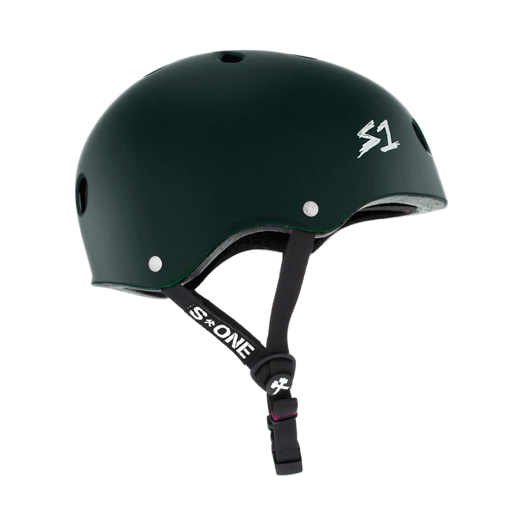 S1 SAFETY GEAR S1 Lifer Dark Matte Green Helmet