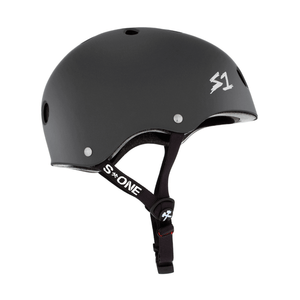 S1 Lifer Dark Matte Grey Helmet |SAFETY GEAR |$79.99 |TSP The Shop | S1 Lifer Cool Matte Grey Helmet | The Shop Pro Scooter Lab