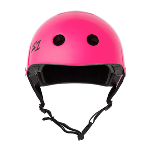 S1 Lifer Gloss Hot Pink Helmet |SAFETY GEAR |$79.99 |TSP The Shop | S1 Lifer Gloss Hot Pink Helmet | The Shop Pro Scooter Lab