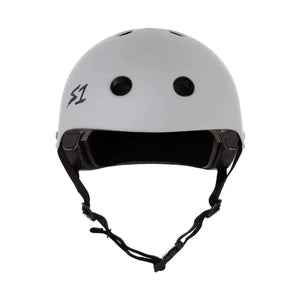 S1 Lifer Light Matte Grey Helmet |SAFETY GEAR |$79.99 |TSP The Shop | S1 Lifer Cool Matte Grey Helmet | The Shop Pro Scooter Lab