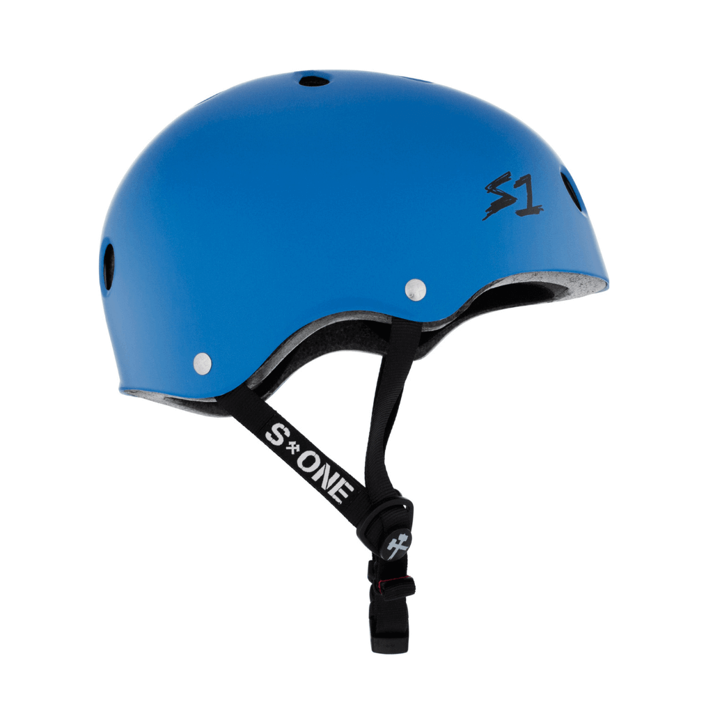 S1 Lifer Matte Cyan Helmet |SAFETY GEAR |$79.99 |TSP The Shop | S1 Lifer Matte Cyan Helmet | The Shop Pro Scooter Lab