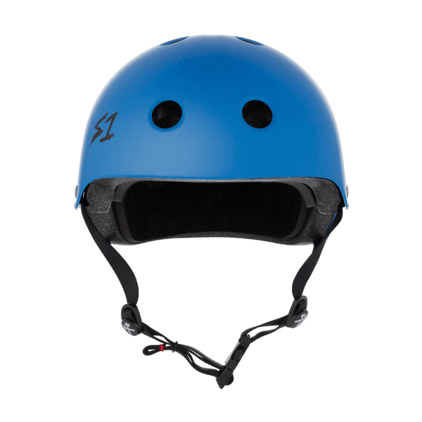 S1 Lifer Helmet - Cyan Matte Skateboard Helmet
