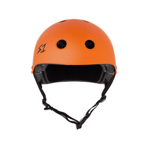 S1 Lifer Matte Orange Helmet |SAFETY GEAR |$79.99 |TSP The Shop | S1 Lifer Matte Orange Helmet | The Shop Pro Scooter Lab