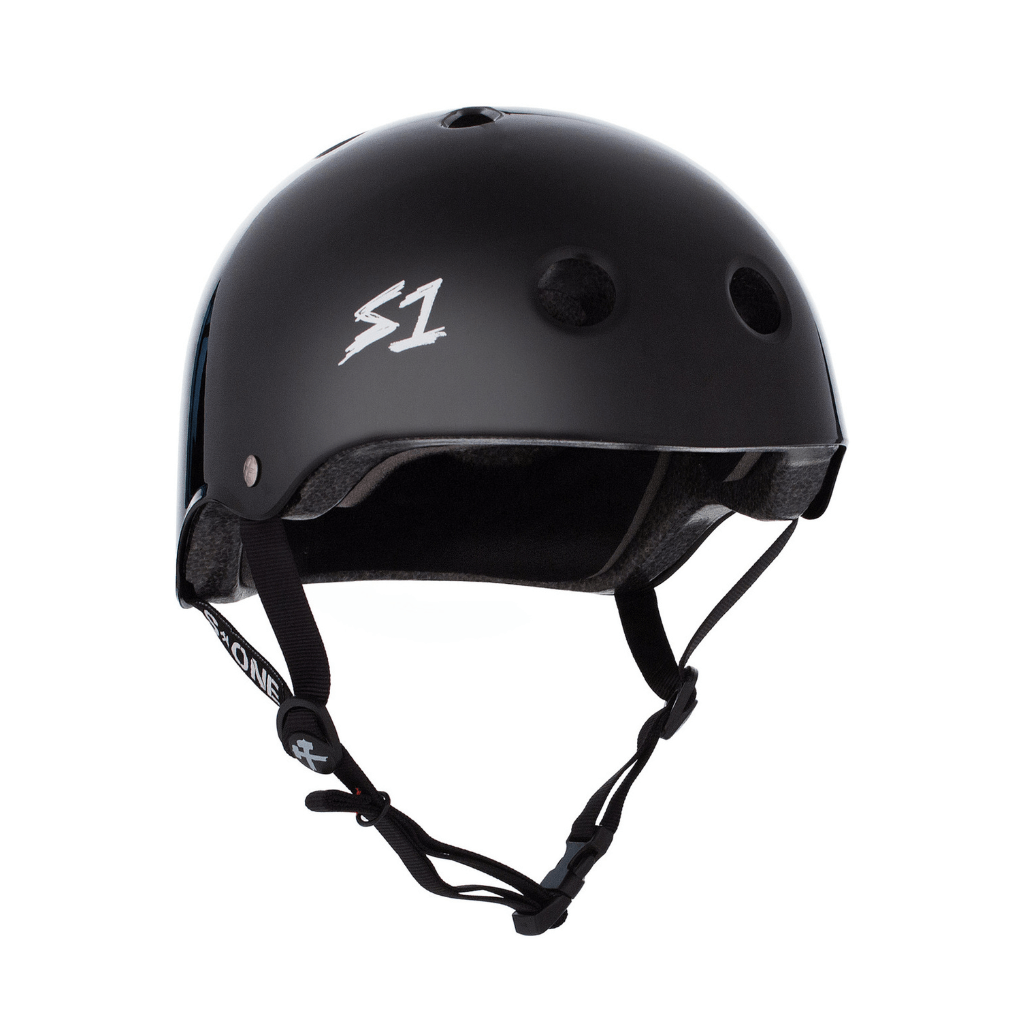 S1 SAFETY GEAR XS S1 Lifer Black Gloss Helmet