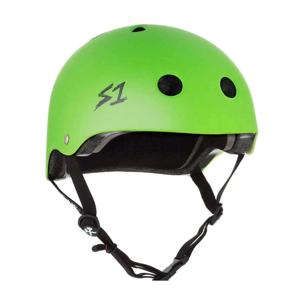 S1 Lifer Bright Matte Green Helmet |SAFETY GEAR |$79.99 |TSP The Shop | S1 Lifer Bright Matte Green Helmet | The Shop Pro Scooter Lab