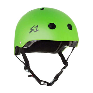 S1 SAFETY GEAR XS S1 Lifer Bright Matte Green Helmet