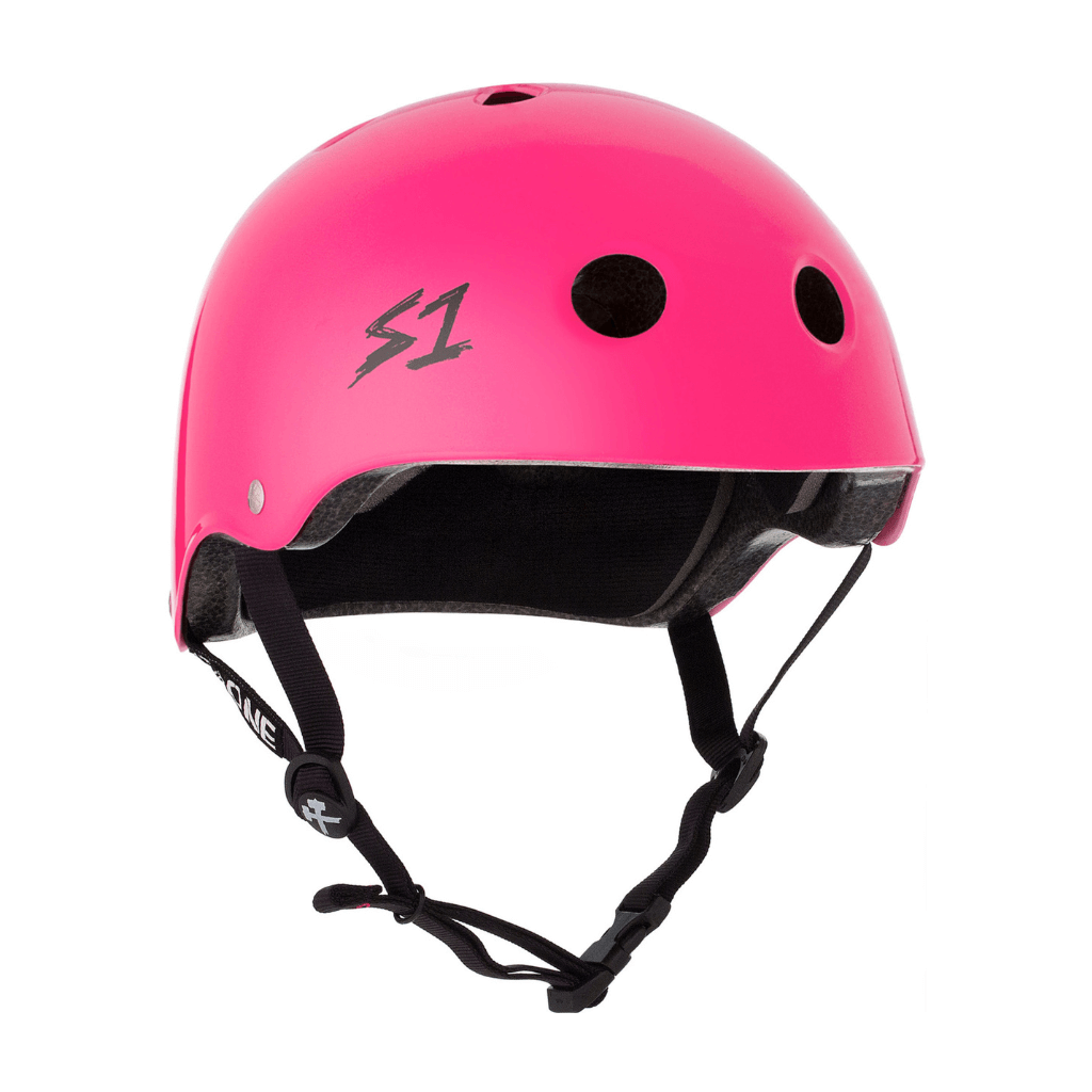 S1 Lifer Gloss Hot Pink Helmet |SAFETY GEAR |$79.99 |TSP The Shop | S1 Lifer Gloss Hot Pink Helmet | The Shop Pro Scooter Lab