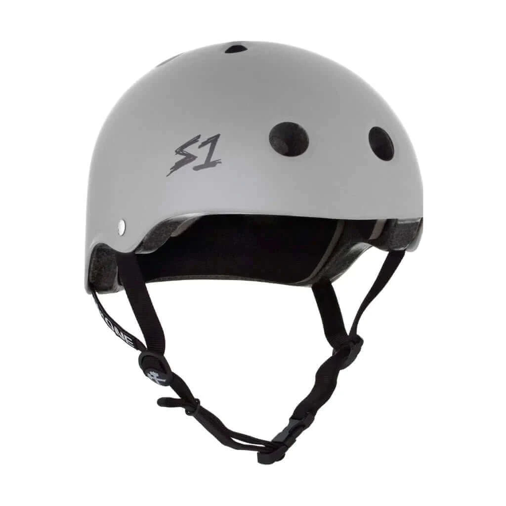 S1 Lifer Light Matte Grey Helmet |SAFETY GEAR |$79.99 |TSP The Shop | S1 Lifer Cool Matte Grey Helmet | The Shop Pro Scooter Lab
