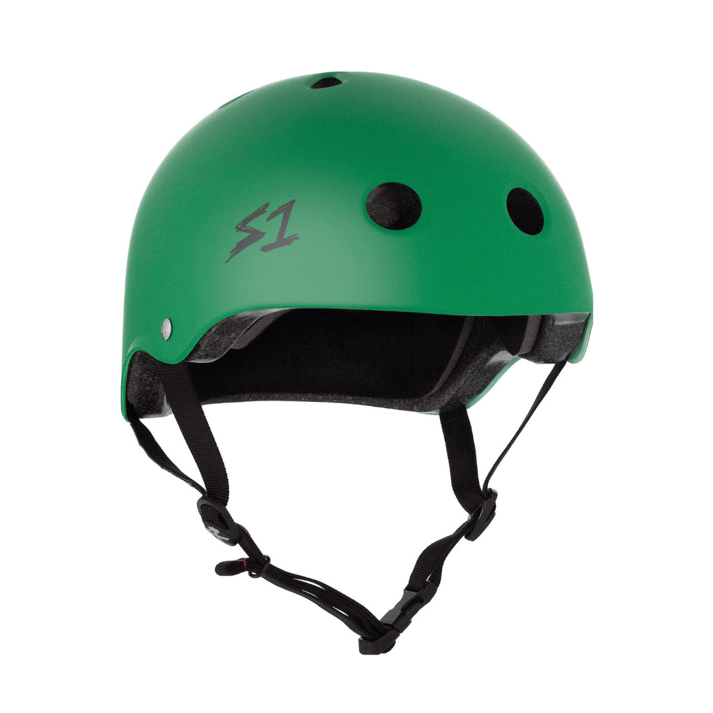 S1 Lifer Matte Kelly Green Helmet |SAFETY GEAR |$80.00 |TSP The Shop | S1 Lifer Matte Kelly Green Helmet | The Shop Pro Scooter Lab
