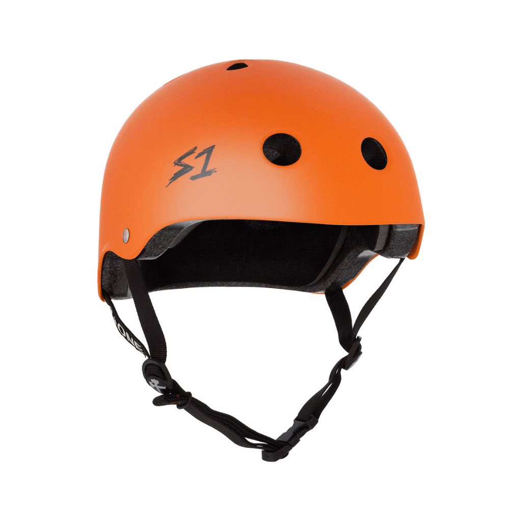 S1 Lifer Matte Orange Helmet |SAFETY GEAR |$79.99 |TSP The Shop | S1 Lifer Matte Orange Helmet | The Shop Pro Scooter Lab
